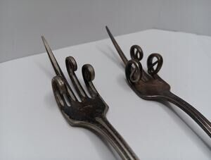Oneida Community Silver Plate Gag Gift Forks
